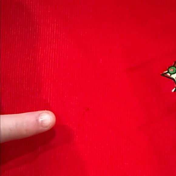 J. McLaughlin Men’s Size 38 Martini or Christmas Embroidered Corduroy - Picture 4 of 8